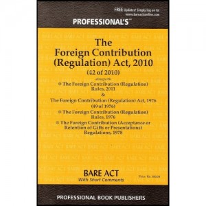Professional's Foreign Contribution (Regulation) Act, 2010